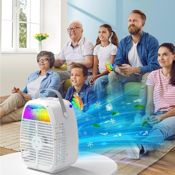 NIB! Portable Air Cooler with Remote - Picture 3 of 8